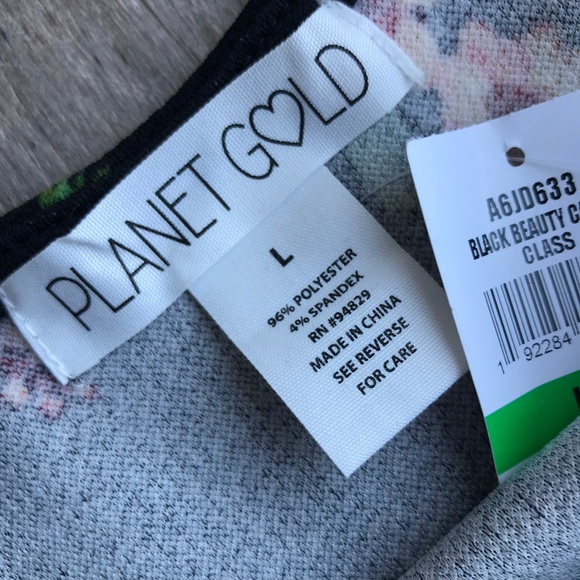 Planet Gold Black Beauty Combo Floral Fit & Flare - Picture 5 of 5